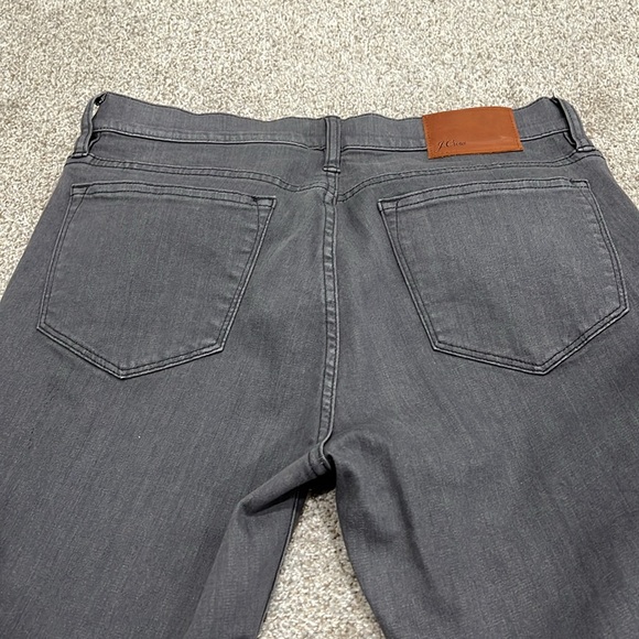 Gray J. Crew toothpick jeans. Size 30 - Picture 4 of 4